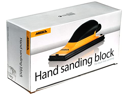 Mirka Hand Sanding Block Kit Set 2.75" x 8" Hook and Loop/Multipurpose Sander Tool for Sanding on concave, Convex and Flat Shaped Surfaces - Image 2