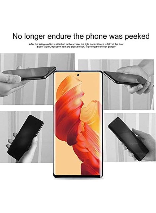 erorex Galaxy Note 10 Plus Privacy Screen Protector Dariusq 9H Hardness Anti Spy Tempered Glass For Samsung Galaxy Note 10 Plus Note 10 Plus Note 10 Pro Case Friendly Anti Scratch Anti Bubble  - Image 2