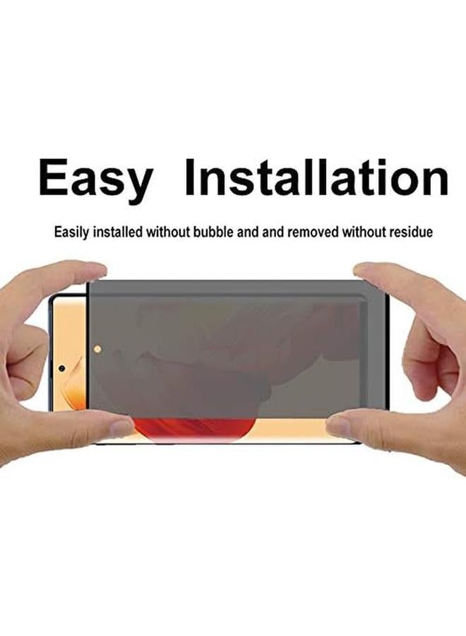 erorex Galaxy Note 10 Plus Privacy Screen Protector Dariusq 9H Hardness Anti Spy Tempered Glass For Samsung Galaxy Note 10 Plus Note 10 Plus Note 10 Pro Case Friendly Anti Scratch Anti Bubble  - Image 4