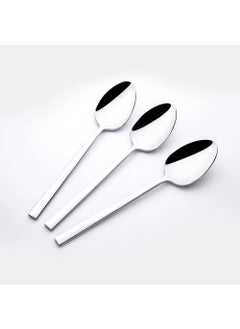 Nehir Set of 6 Dalyan Plain Dinner Spoons 