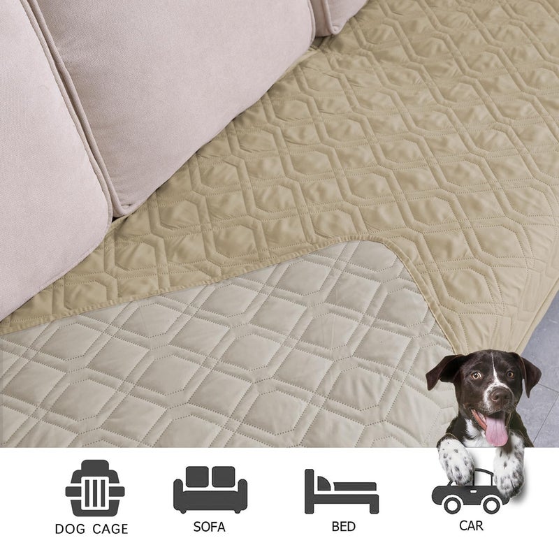 Ameritex Waterproof Dog Bed Cover Pet Blanket for Furniture Bed Couch Sofa Reversible - Image 3