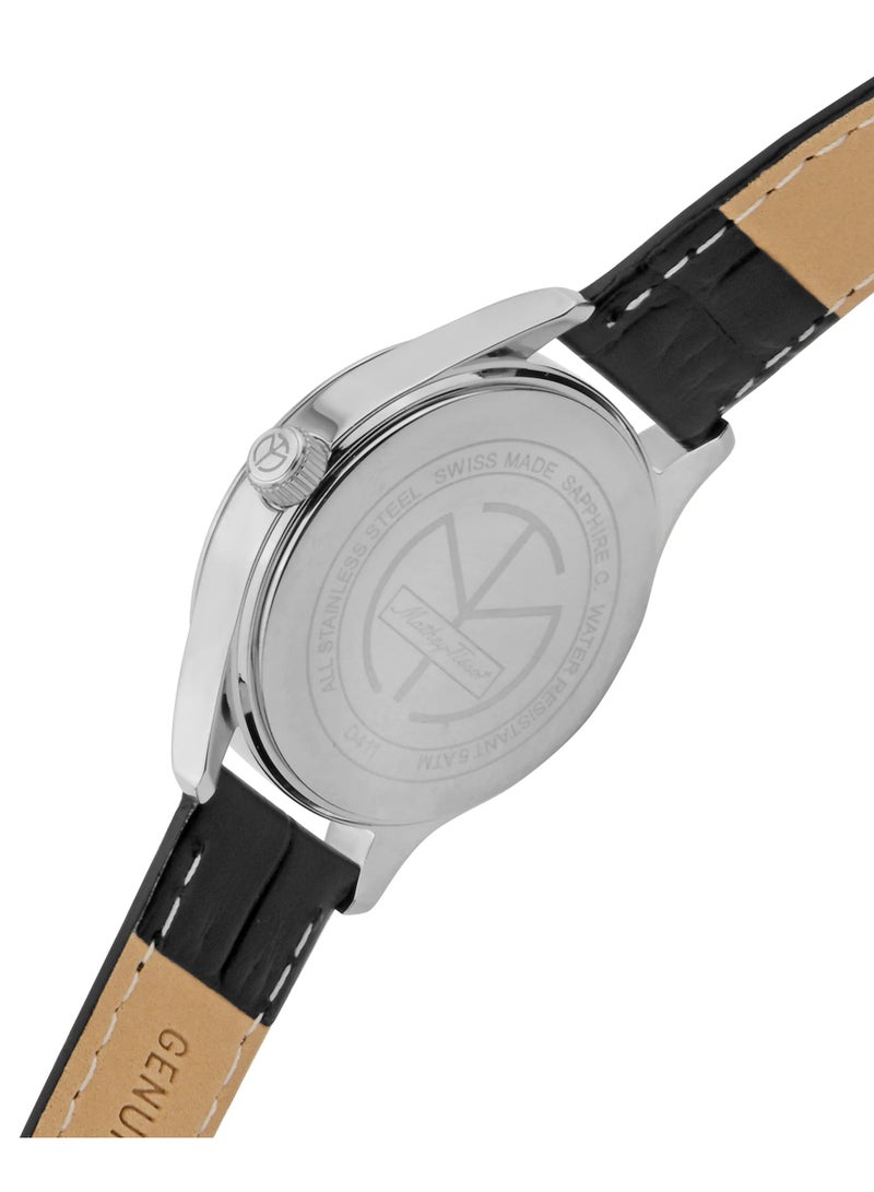 ماثي-تيسوت Mathey-Tissot Urban Quartz Black Dial Ladies Watch D411NM - Image 2