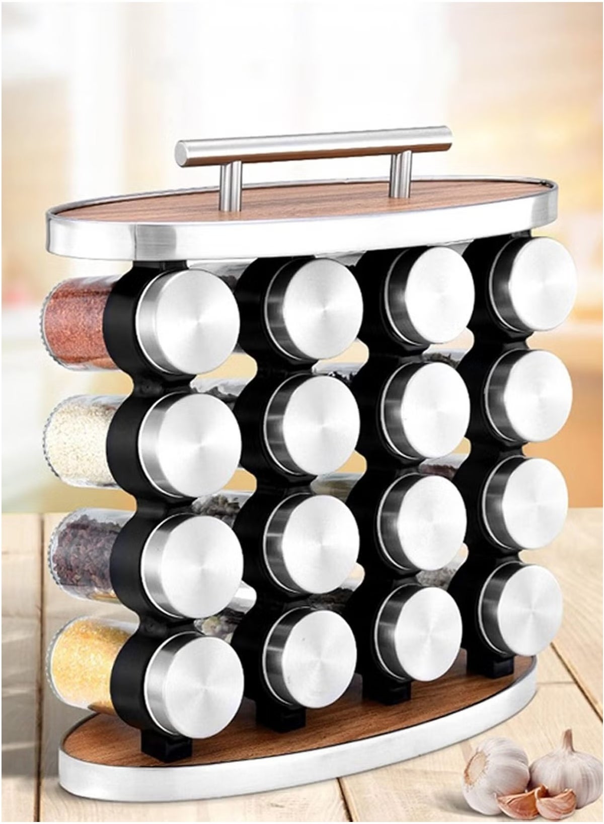 Generic Spice rack Spice Rack Set With 16 Spice Jars, Kitchen Spice ...