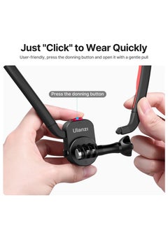 Ulanzi Go-Quick Ii Neck Mount For Gopro Magnetic Necklace Holder, Camera Pov Mount Compatible With Gopro Hero12/11/10/9/8/7/6/5/4/Max, Akaso, Dji Osmo Action, Insta360 And Most Action Cameras  - Image 4