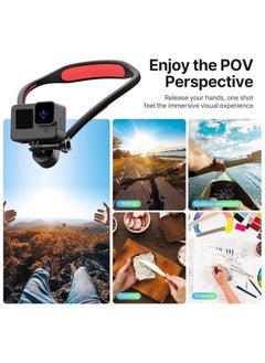 Ulanzi Go-Quick Ii Neck Mount For Gopro Magnetic Necklace Holder, Camera Pov Mount Compatible With Gopro Hero12/11/10/9/8/7/6/5/4/Max, Akaso, Dji Osmo Action, Insta360 And Most Action Cameras  - Image 2