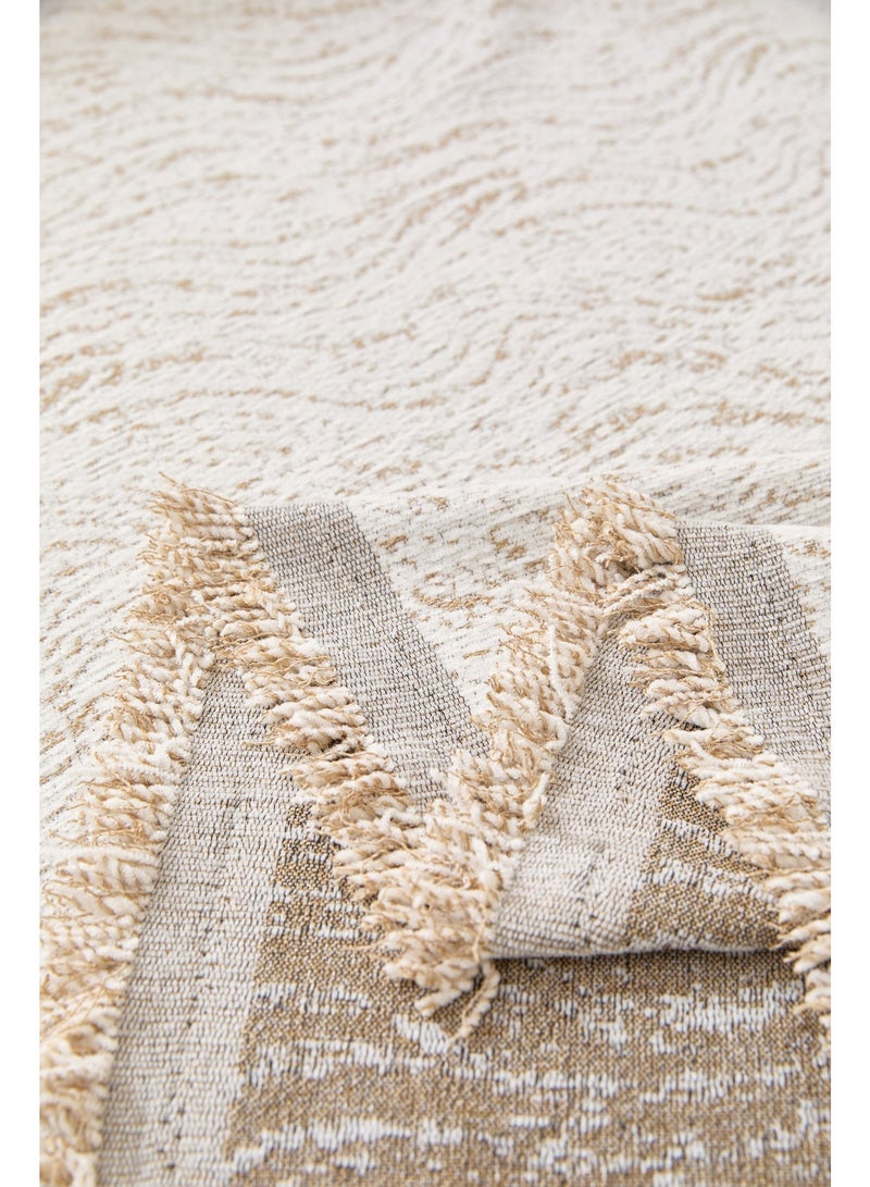 أهاكاك غطاء أريكة مزدوج الوجه - واقٍ للأريكة مضاد للخدش والسوائل، مزود بشراشيب، بتصميم عصري بسيط ولون موحد، ومناسب لجميع أنواع الأرائك. - Image 5