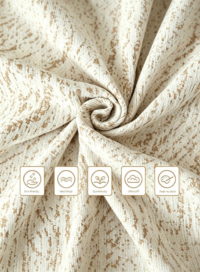 AHAKAC Double Sided Chenille Sofa Cover, Cat Scratch Resistant Couch Protector with Short Tassels, Machine Washable Universal Slipcover for 1 2 3 4 Seater & L-Shaped Couches, Solid Color Furniture Throw - Image 4
