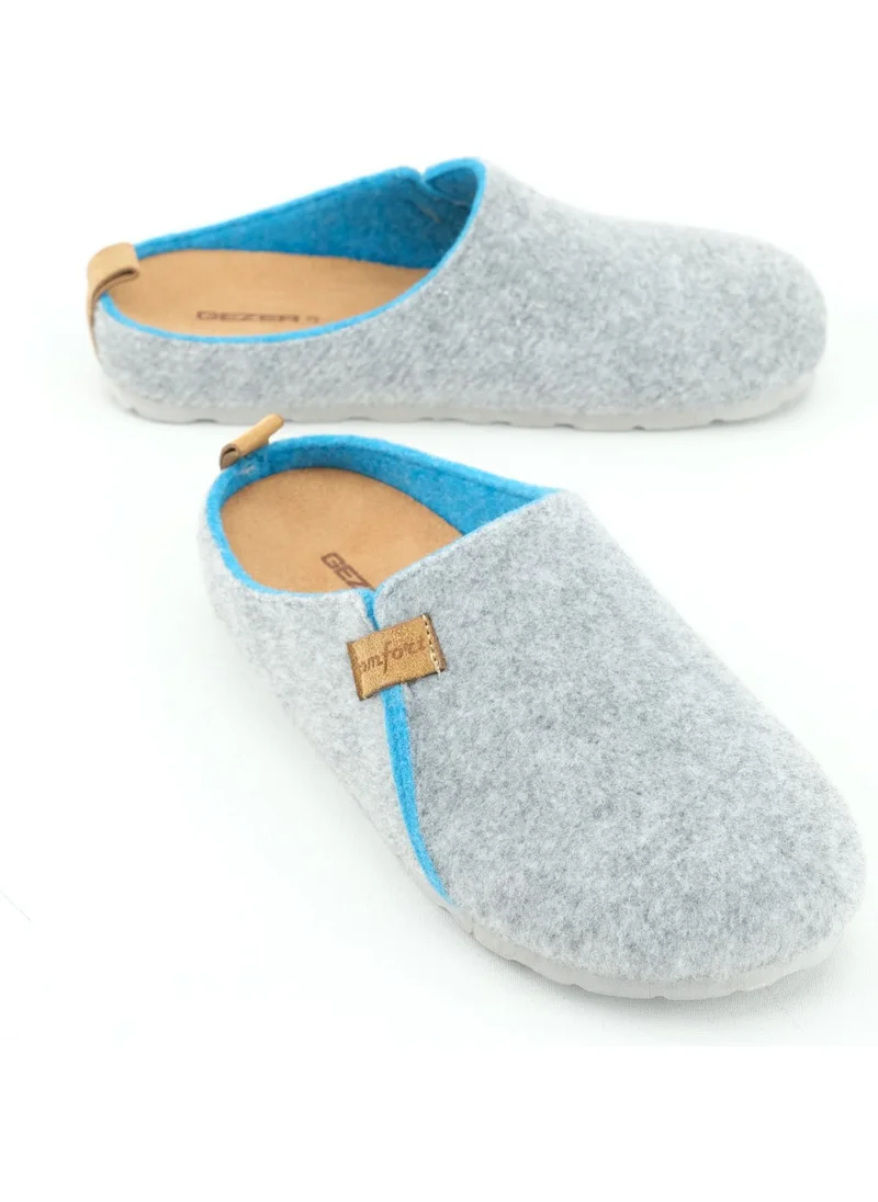 Gezer Winter Felt Comfort Sole Women's Home Garden Slippers