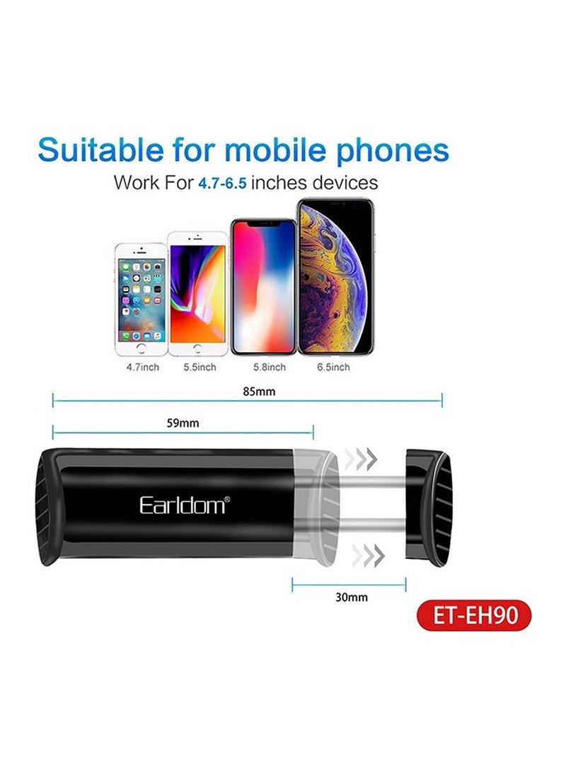 Earldom Air Vent Car Phone holder ET EH-90 Black - Image 4