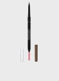 RIMMEL LONDON Rimmel Brow Pro Microdefiner Eyebrow Pencil – 002 – Medium, 0.09g