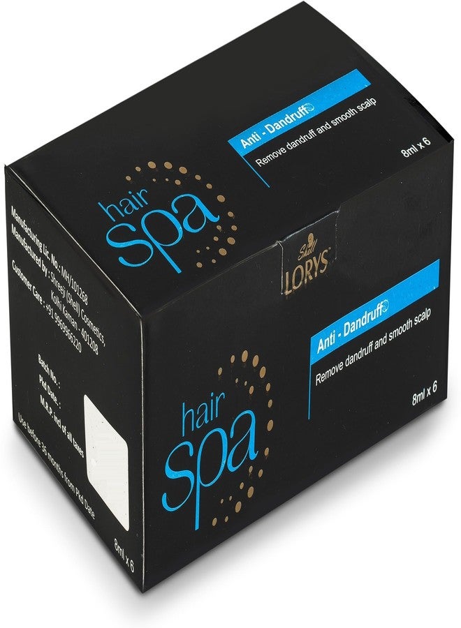 LORYS Hair Spa Purifying Concentrate for Anti-Dandruff | Glycerin | Citrus | Frizz Free | Shine Enhancement | Smooth Hair | Hair protection | For All Hair Types | For Men & Women | Pack of 6 (48ml) - Image 1
