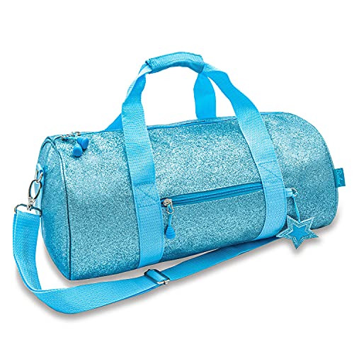 Bixbee Girls' Duffle, Turquoise - Image 1