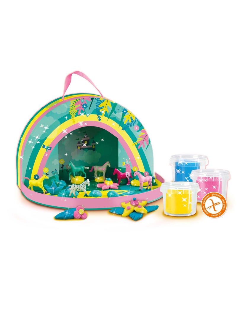 Ses SES - Play Suitcase Glitter Horse World - 00426  - Image 2