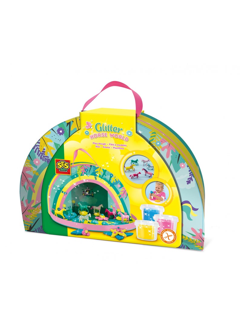 Ses SES - Play Suitcase Glitter Horse World - 00426  - Image 1