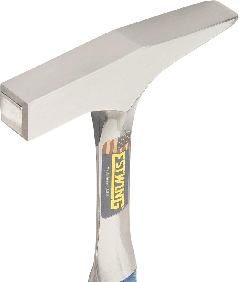 ESTWING Tinner's Hammer - 12 oz Metalworking Tool with Forged Steel Construction & Shock Reduction Grip T3-12 - Image 3