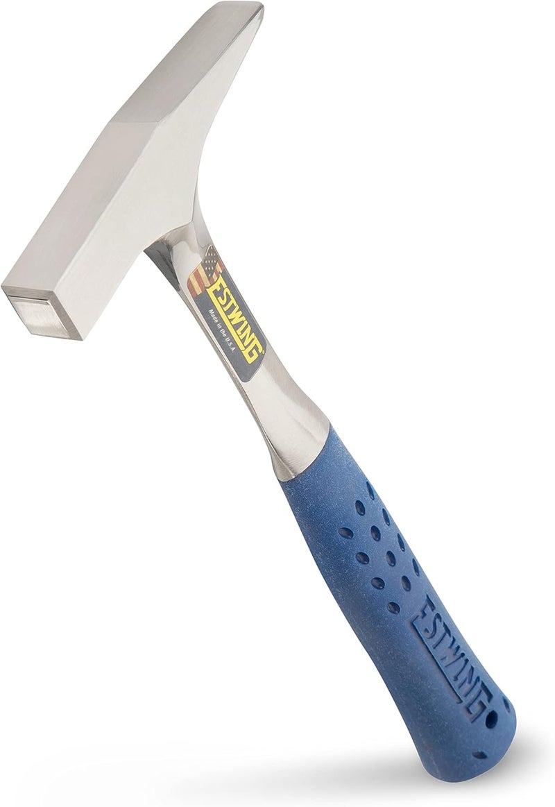 ESTWING Tinner's Hammer - 12 oz Metalworking Tool with Forged Steel Construction & Shock Reduction Grip T3-12 - Image 1