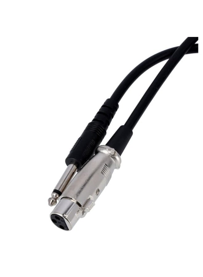 Olsenmark OMMP1271 Dynamic Microphone with 4-Meter Cable, Ideal for Singing, Presentations, and Public Speaking - Image 4