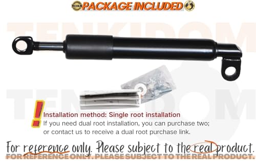 TENKIDOM Pickup Tailgate Assists Compatible with Toyota Tacoma (N400) 2024-present Shock Lift Supports Rear Gas Dampers Springs Kit No-Drill Bolt-on - Image 2