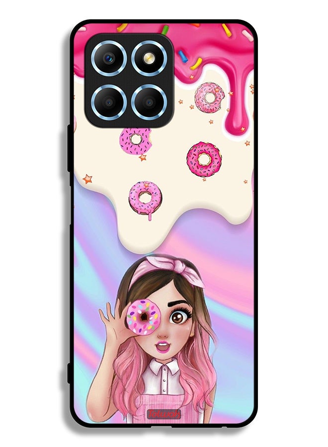 Tolwak Honor X8 5G Protective Case Cover Holding Donut - Image 2