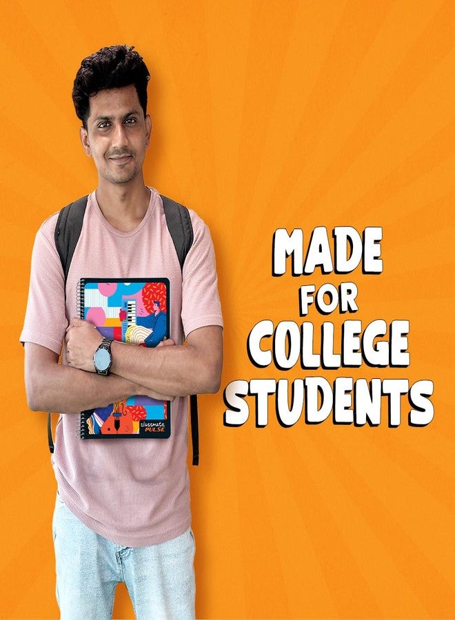 Classmate Pulse Notebook - 180 Pages | Unruled | 29.7cm x 21.0cm | Spiral Bound Notebook | Soft Cover | Pack of 1 - Image 5