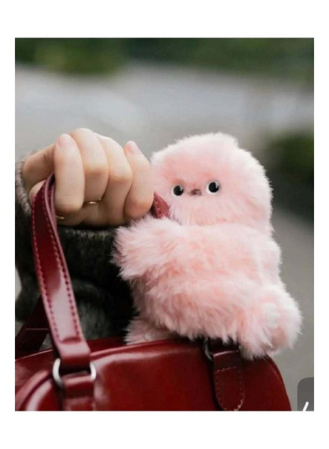 mirumi robot Soft Owl Plush Stuffed Animal Keyring & Bag Charm - Image 1