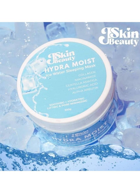 J Skin Beauty Hydra Moist Ice Water Sleeping Mask 300 grams