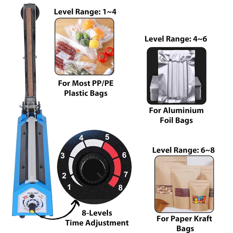 ENEM Sealing Machine for Food Packets, 12 Inch (300 mm), 5 Years Comprehensive Warranty, Packet Sealer Machine, Packing Machine Sealing, Sealing Machine, Full Customer Support from - Image 2