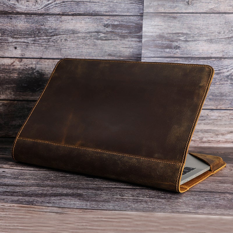 Laptop Protective Case Compatible 13.3 Leather Laptop Cover - Image 5
