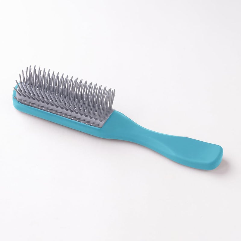 Rey Naturals Rey Naturals Hair Styling Brush Curl Defining Hair Brush for Thick Curly Wavy Hair Hair Comb Hair Brush for Women Men Blue - Image 1
