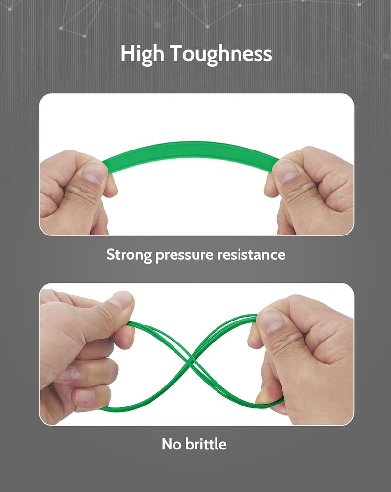 DURAMIC 3D PLA+ Filament 1.75mm 1Kg Green, PLA Plus Filament 1Kg Spool(2.2lbs) Tougher and Stronger, Dimensional Accuracy Probability +/- 0.02mm - Image 2