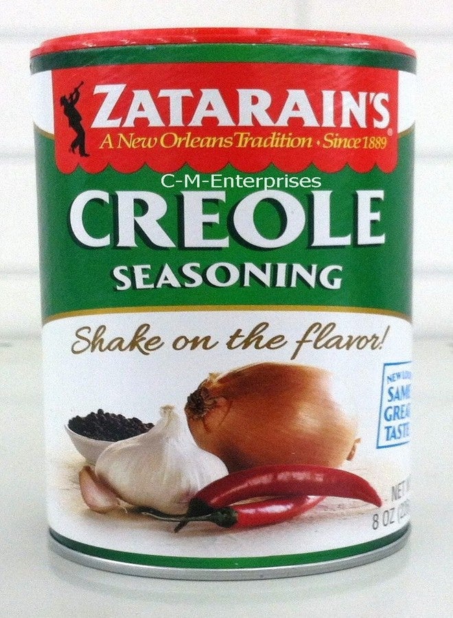 ZATARAIN'S Zatarains New Orleans Traditional Creole Seasoning - 8 Oz. (Pack of 3) - Image 1