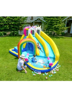 Inflatable Twin Water Slide with tunnel for Kids Outdoor Play - pzsku/Z6987FE078F6809F9D347Z/45/_/1716294219/98901ad3-fa72-4756-ae21-2c0d6d236cb3