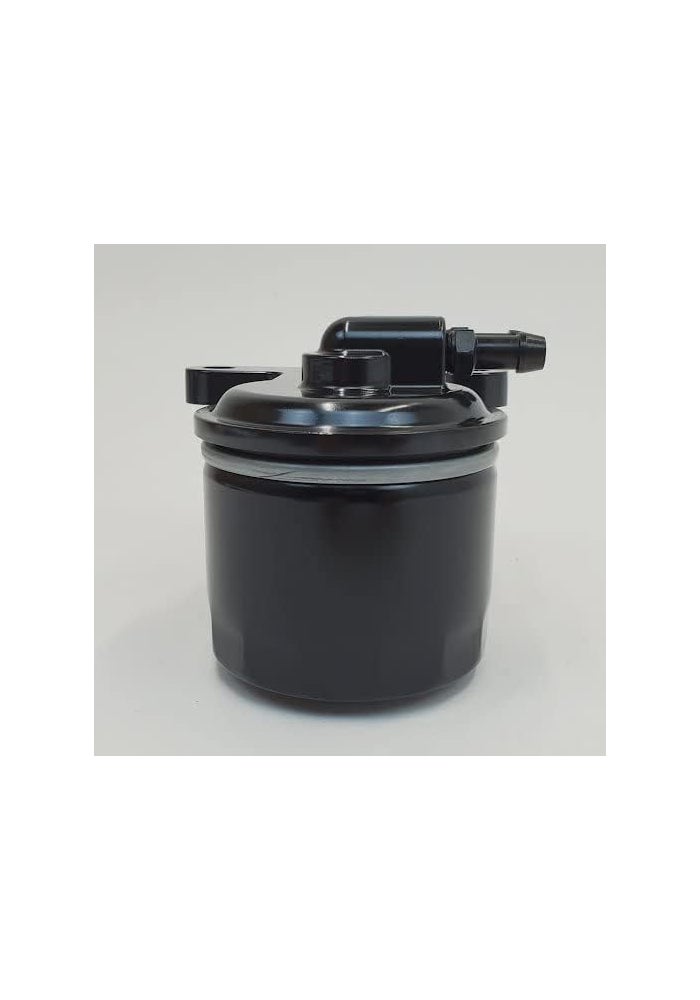 Billet Proof Designs Satin Black Universal Remote Oil Filter Relocation Kit for Harley Big Twin, Panhead, Shovelhead & Sportster Evolution Motors - Image 3
