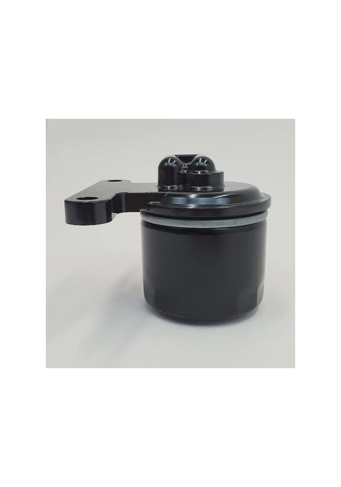 Billet Proof Designs Satin Black Universal Remote Oil Filter Relocation Kit for Harley Big Twin, Panhead, Shovelhead & Sportster Evolution Motors - Image 5