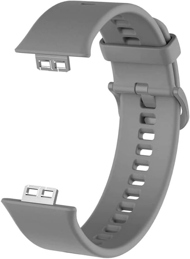 Dado Replacement Silicone Band compatible with Huawei Fit Watch, solid color bands