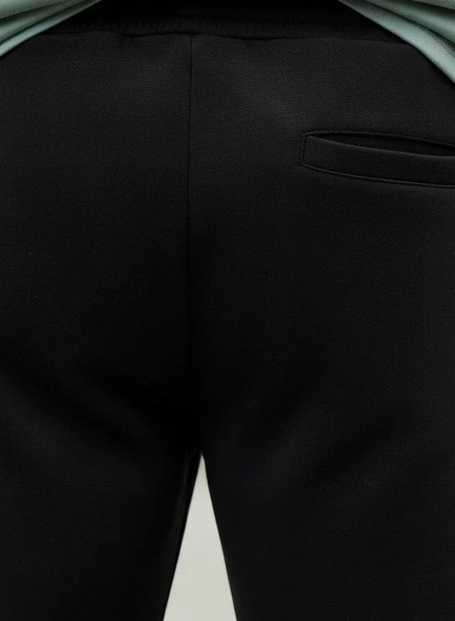 Love Pangolin BLACK Love Pangolin Men Regular Fit Joggers with Pockets for Men | Best Price UAE