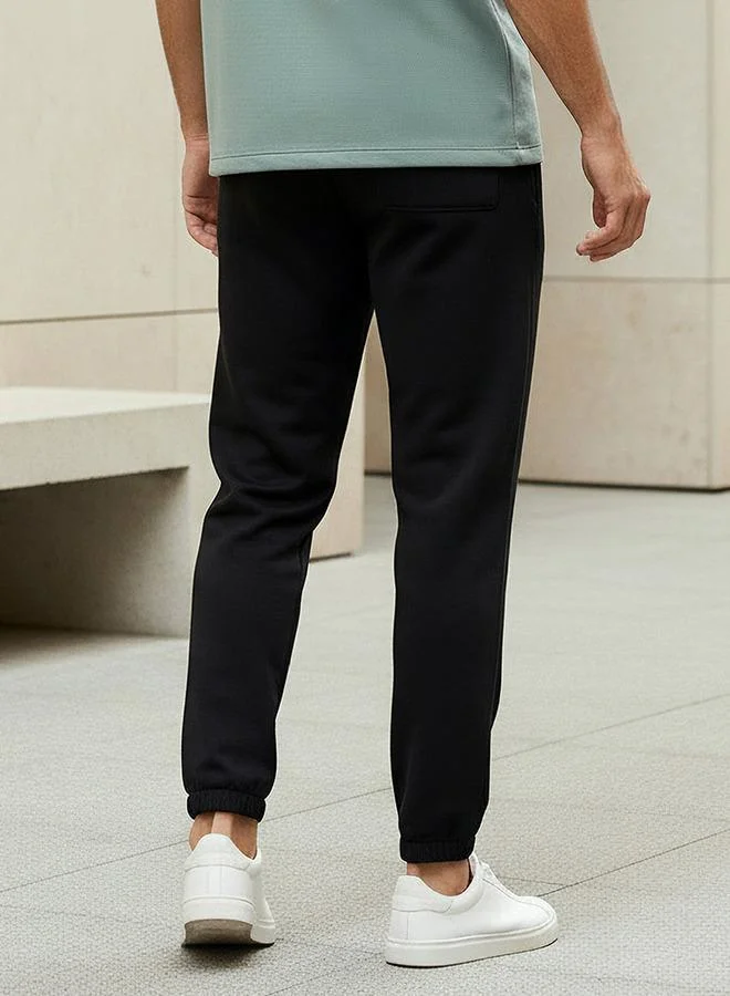Love Pangolin BLACK Love Pangolin Men Regular Fit Joggers with Pockets for Men | Best Price UAE