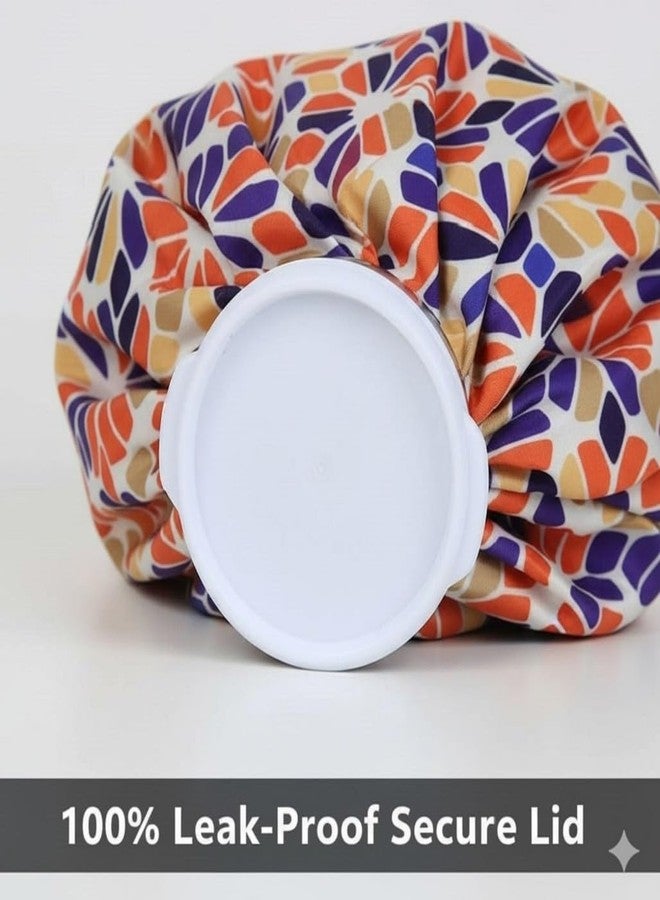 MOBDESK [ Multicolor ] Hot Water Bag, Ice Bag for Pain Relief - Cold Water Bags for First Aid Sports Injury Neck Knee for Pain Solve And Cold Therapy Comes with Leak-free Closure (Pack Of 1) - Image 5