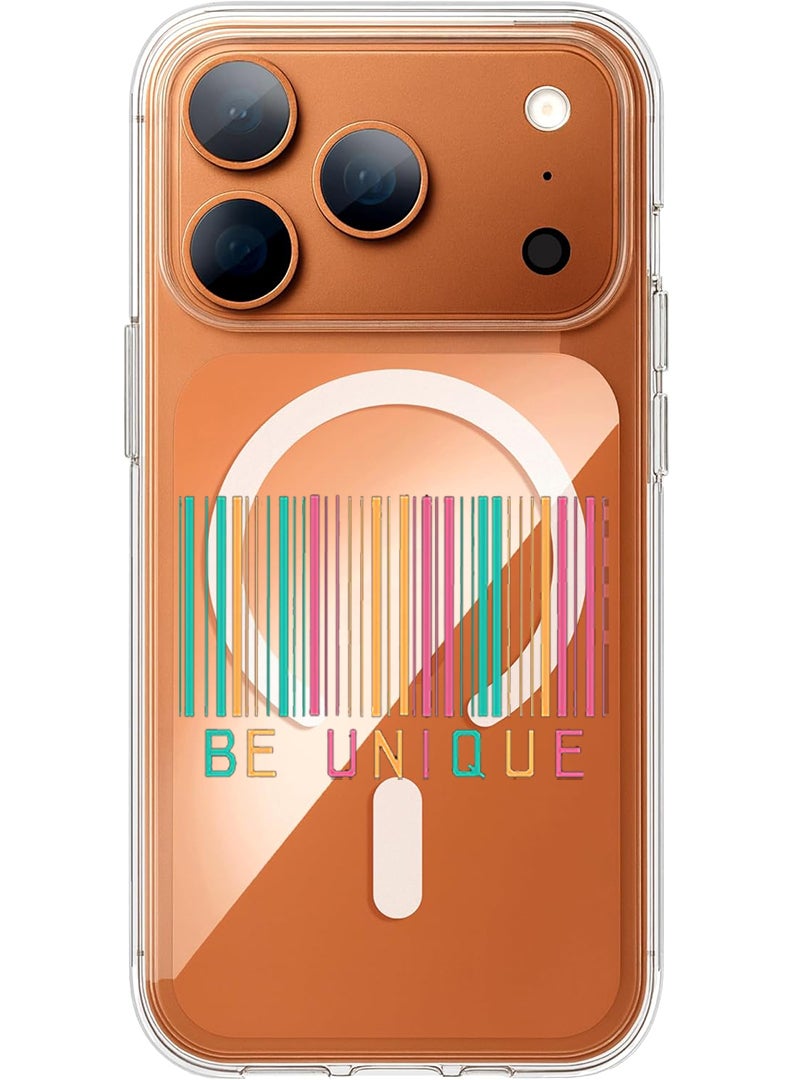 Theodor Magnetic Case for Apple iPhone 17 Pro Max Compatible with MagSafe Wireless Charging, Shockproof Phone Bumper Cover - Be unique - Image 1