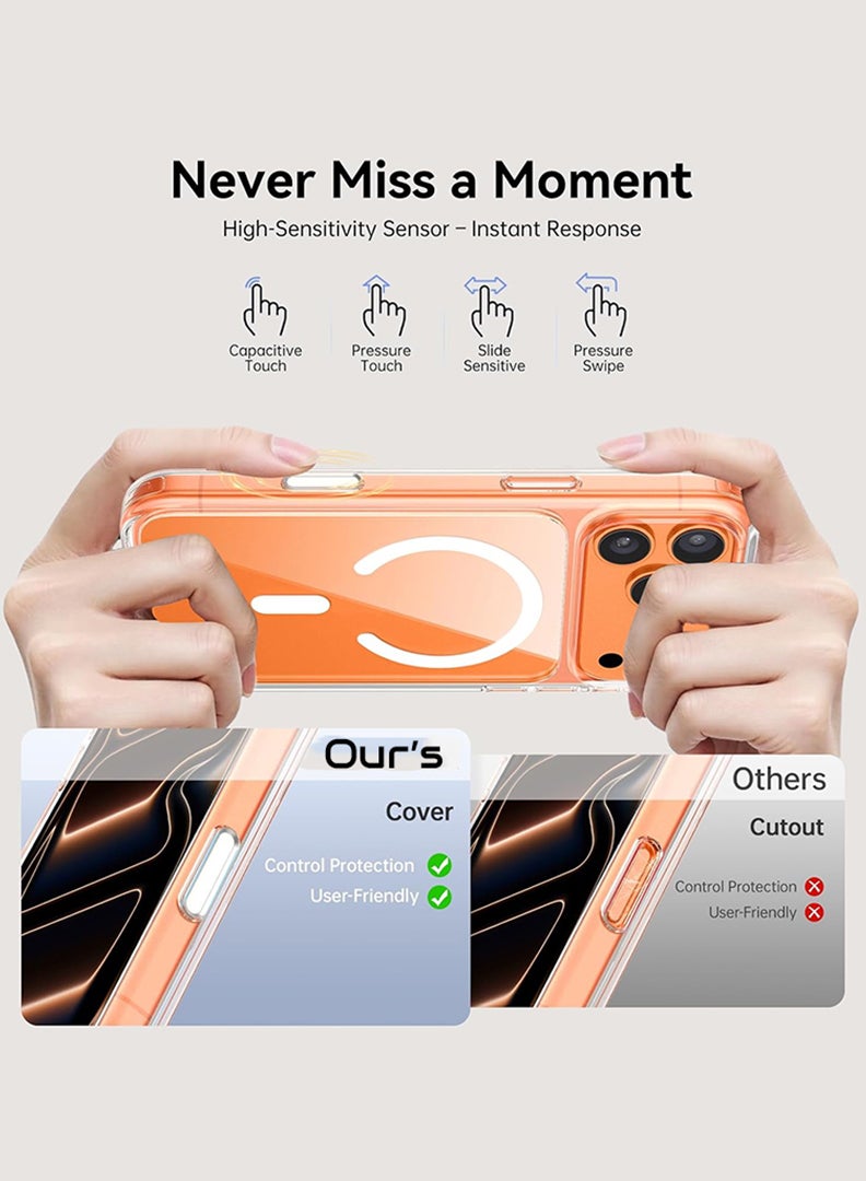 Theodor Magnetic Case for Apple iPhone 17 Pro Max Compatible with MagSafe Wireless Charging, Shockproof Phone Bumper Cover - Be unique - Image 4