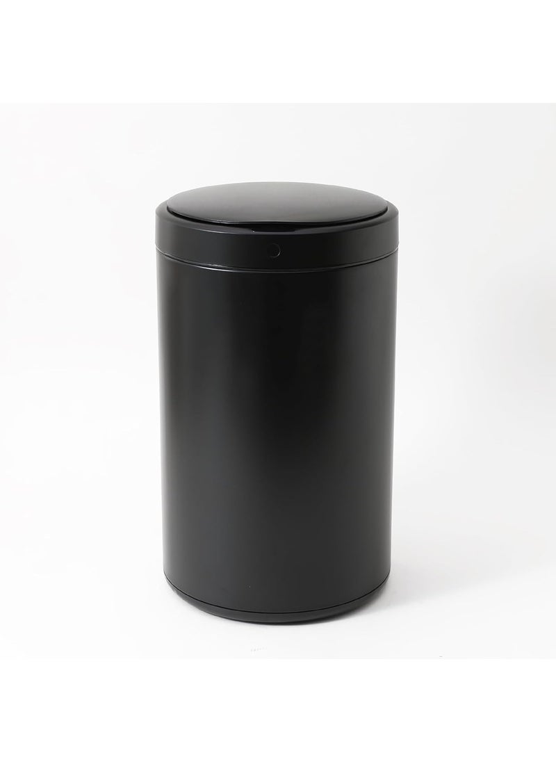 Umai UMAI 12L Dustbin For Kitchen Dustbin For Bathroom 42 cm Automatic Smart Sensor Dustbin For Bedroom Steel Dustbin With Lid Hands Free Access Dustbin For Office Garbage Bin Black  - Image 1