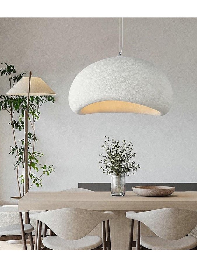 WONDERFULL PANDENT HANGING LIGHTS RESIN MATERIAL WHITE FINISH 30/40/50/60/80CM WITH BULB 3000K (STROGD3040506080)  - Image 5