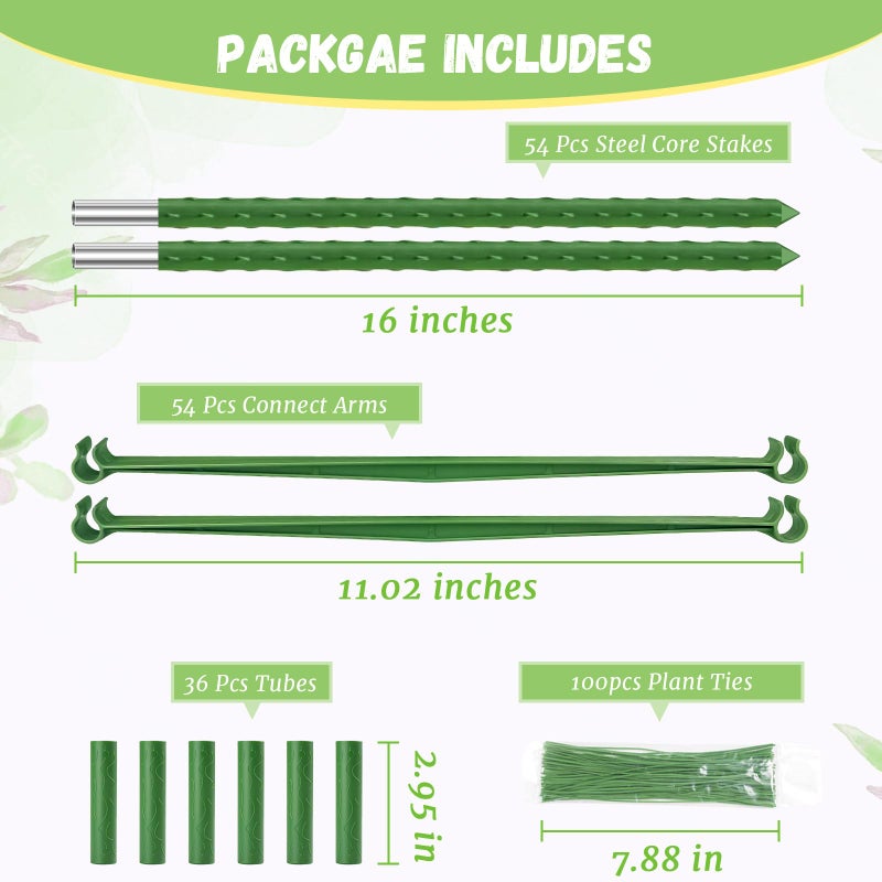 Legigo 6-Pack Tomato Cage for Garden Plant Support- Up to 48inch Garden Stakes Tomato Cage, Tomato Trellis for Potted Plants, Tomato Cages Plant Stakes for Climbing Vegetables Plants Flowers - Image 3