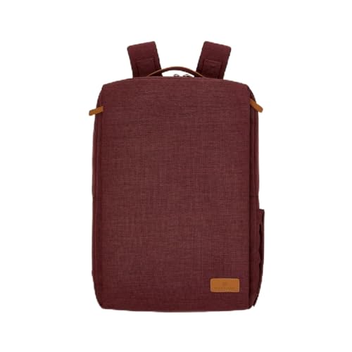 Nordace Siena Pro 17 Smart Backpack with USB Port - 17" Laptop Backpack, 26L Daily Backpack for Travel, Everyday, or Work (Red) - Image 1