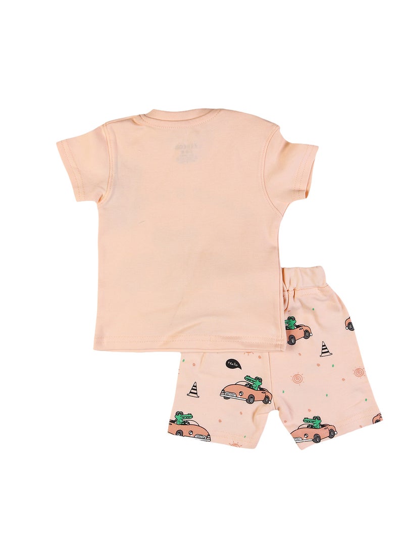 Zercon Summer Pajama Set for Newborn Babies  6281 - Image 3
