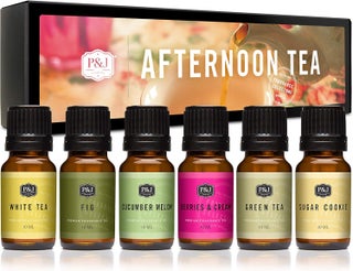 P&J Trading Fragrance Oil Afternoon Tea Set | Fig, White Tea, Green Tea, Sugar Cookies, Cucumber Melon, and Berries & Cream Candle Scents for Candle Making, Freshie Scents, Soap Making Supplies - pzsku/Z69889E03D6243917531FZ/45/_/1744284257/68015f14-d6cd-43b4-b407-a322487e85e3