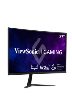 ViewSonic OMNI VX2718-2KPC-MHD 27 Inch Curved 1440p 1ms 165Hz Gaming Monitor with Adaptive Sync, Eye Care, HDMI and Display Port