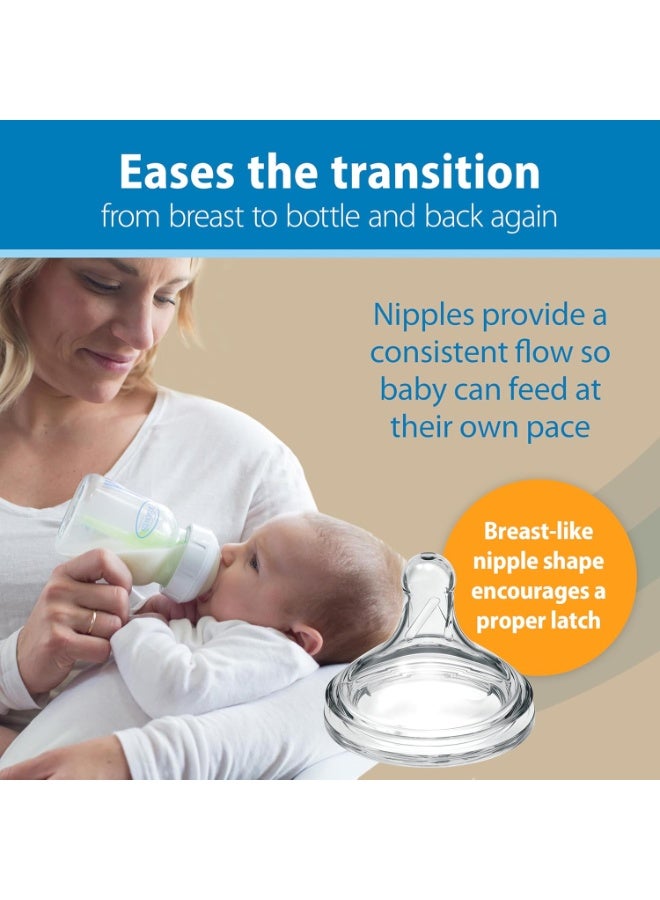 BROWN'S Dr Browns Glass Wide-Neck Options + Bottle - Image 5