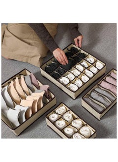 Generic Underwear Organizer 4 Sets Drawer Dividers for Clothes Socks Underwear Clothes Storage Underwear Wardrobe Washable Foldable Oxford Cloth Box Multiple Colors  - Image 5
