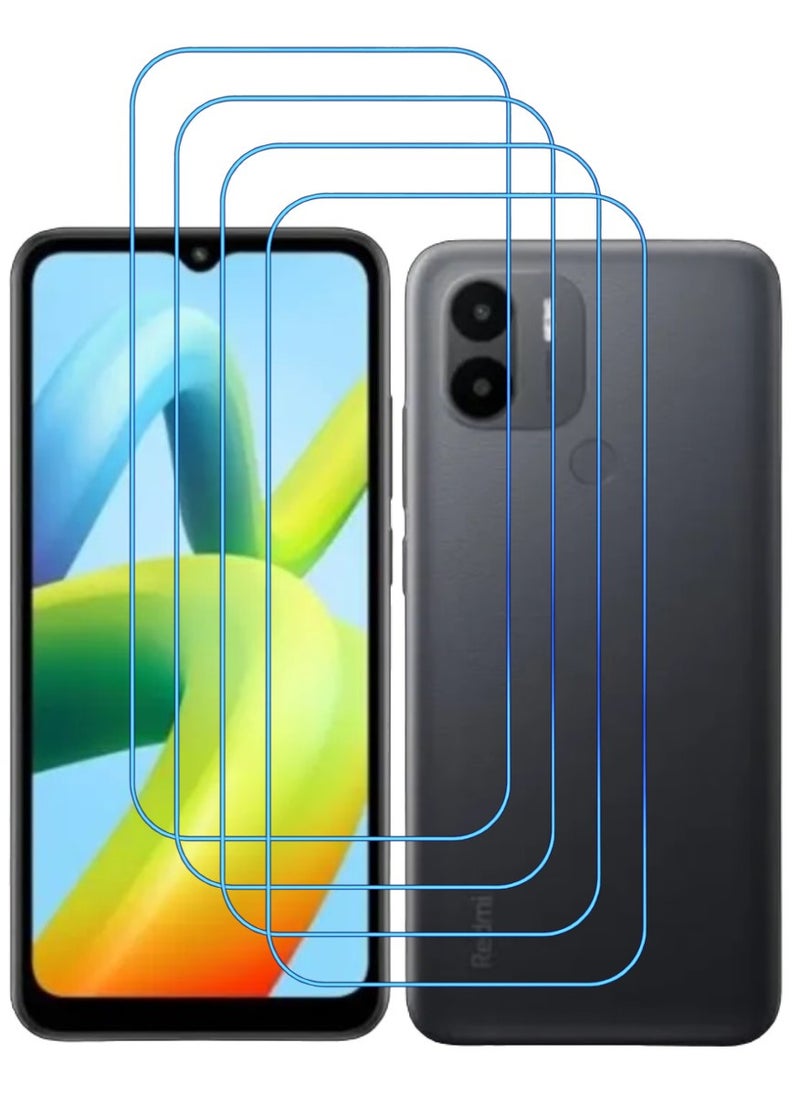 أكاليكس 4 قطع، حماية شاشة،  لهاتف شاومي ريدمي +A1 ، جودة ممتازة. - Image 1